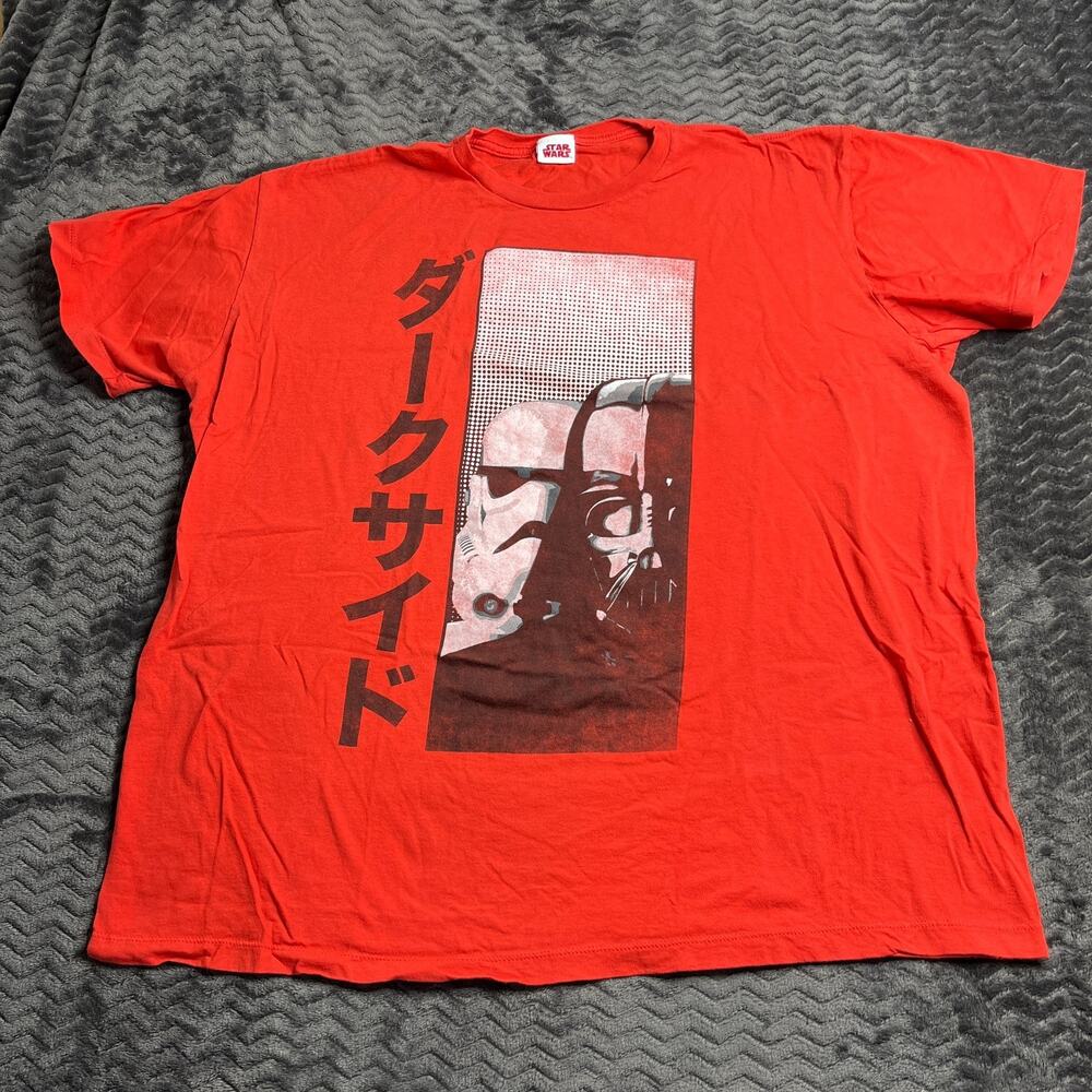 VINTAGE Star Wars Shirt Darth Vader Stormtrooper Japanese Lucas Limited Mens 2XL